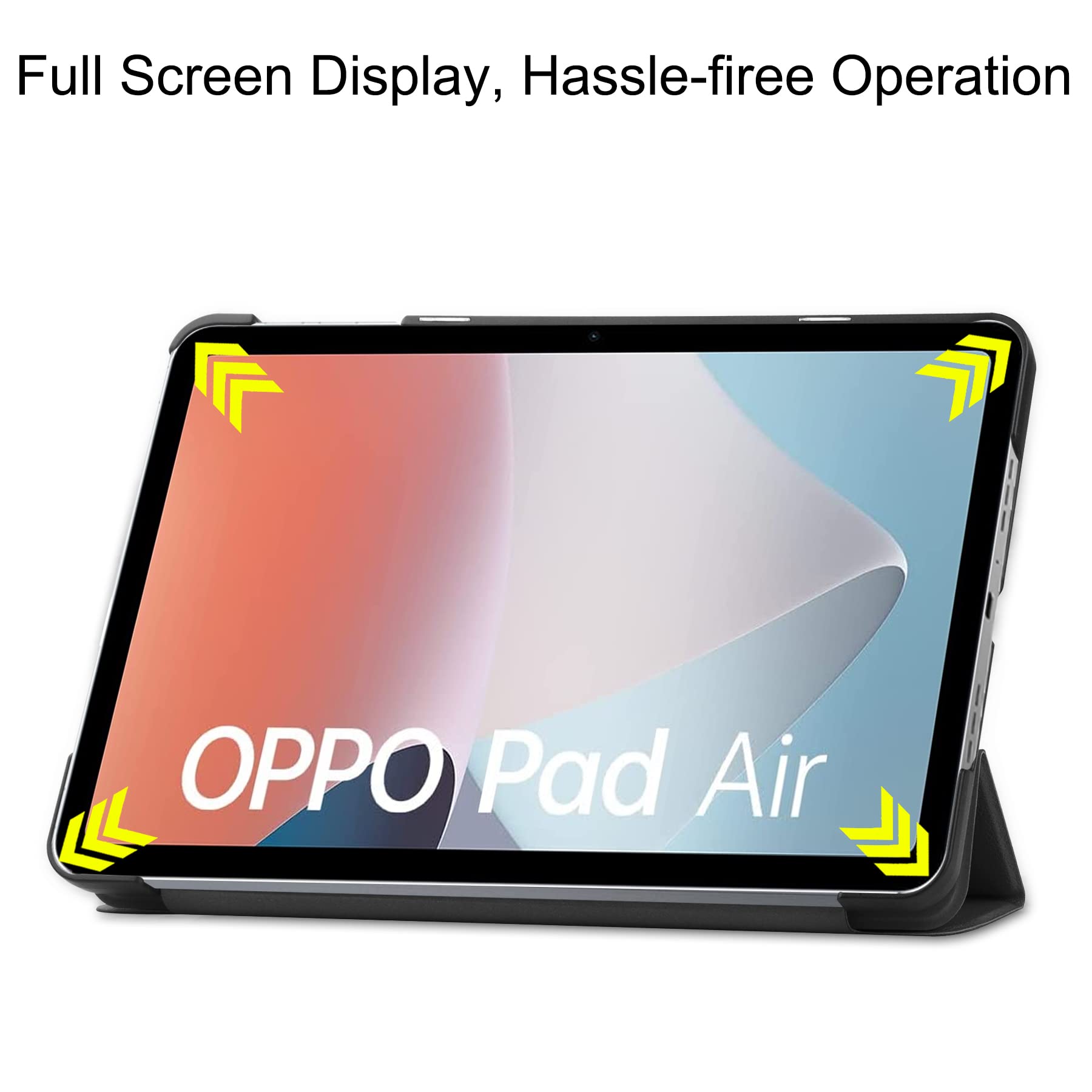 OPPO pad air +タブレットカバー XunyLyee Case for Oppo Pad Air Tablet, Stand Tablet Cover Folio